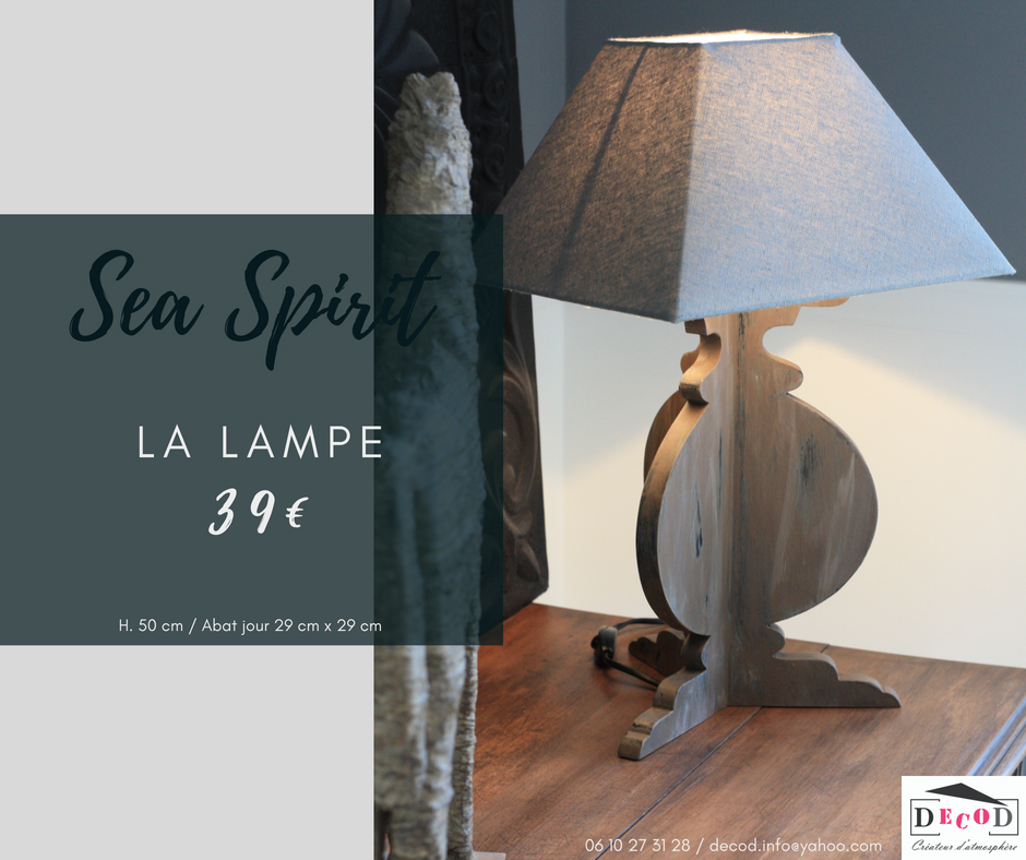 Lampe Sea Spirit 39€